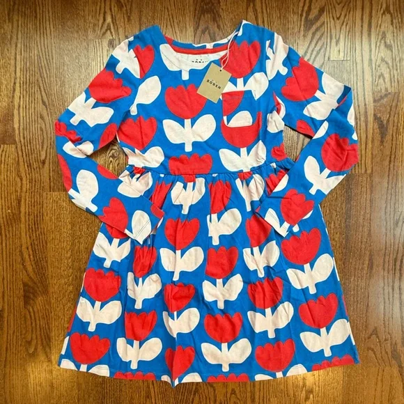 NEW Long-Sleeved Fun Jersey Dress 11-12 Years - Picture 2 of 10